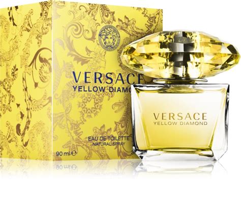 versace yellow diamond eau de toilette für damen 90 ml|versace yellow diamond 1 oz.